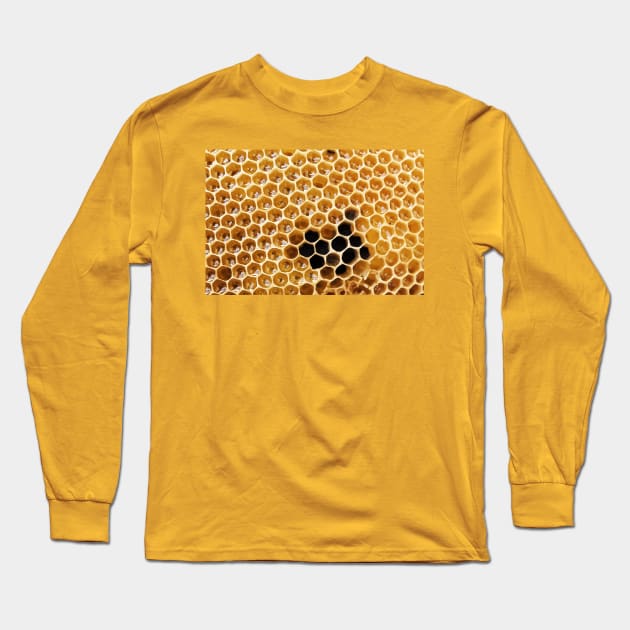 bee hive Long Sleeve T-Shirt by Lamink